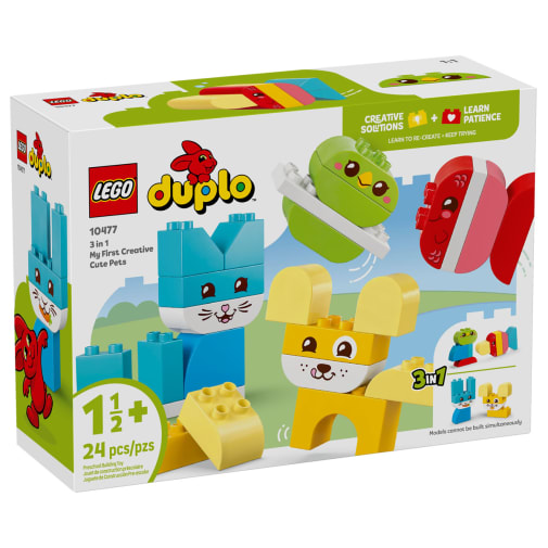 LEGO DUPLO My First 3 in 1 Creative Cute Pets (10477)