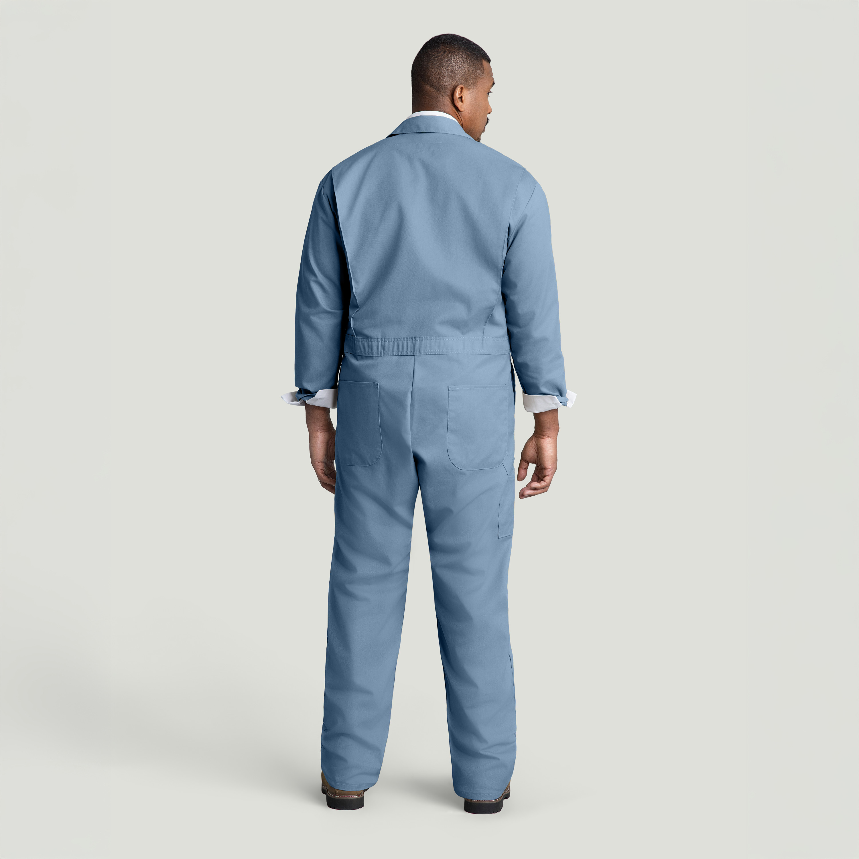 Red Kap Twill Action Back Coverall with Chest Pockets - Picture 29 of 41