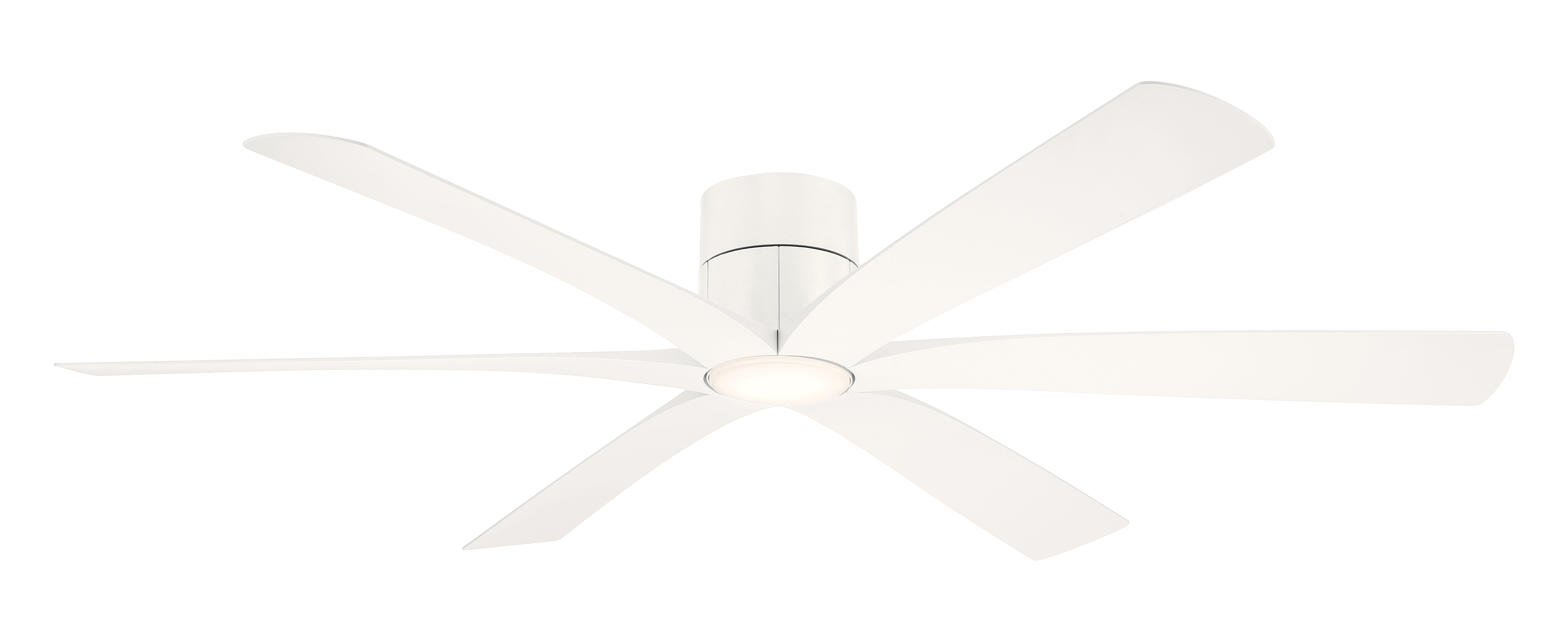 Brisano 65" 5CCT LED Smart Flush Mount Ceiling Fan