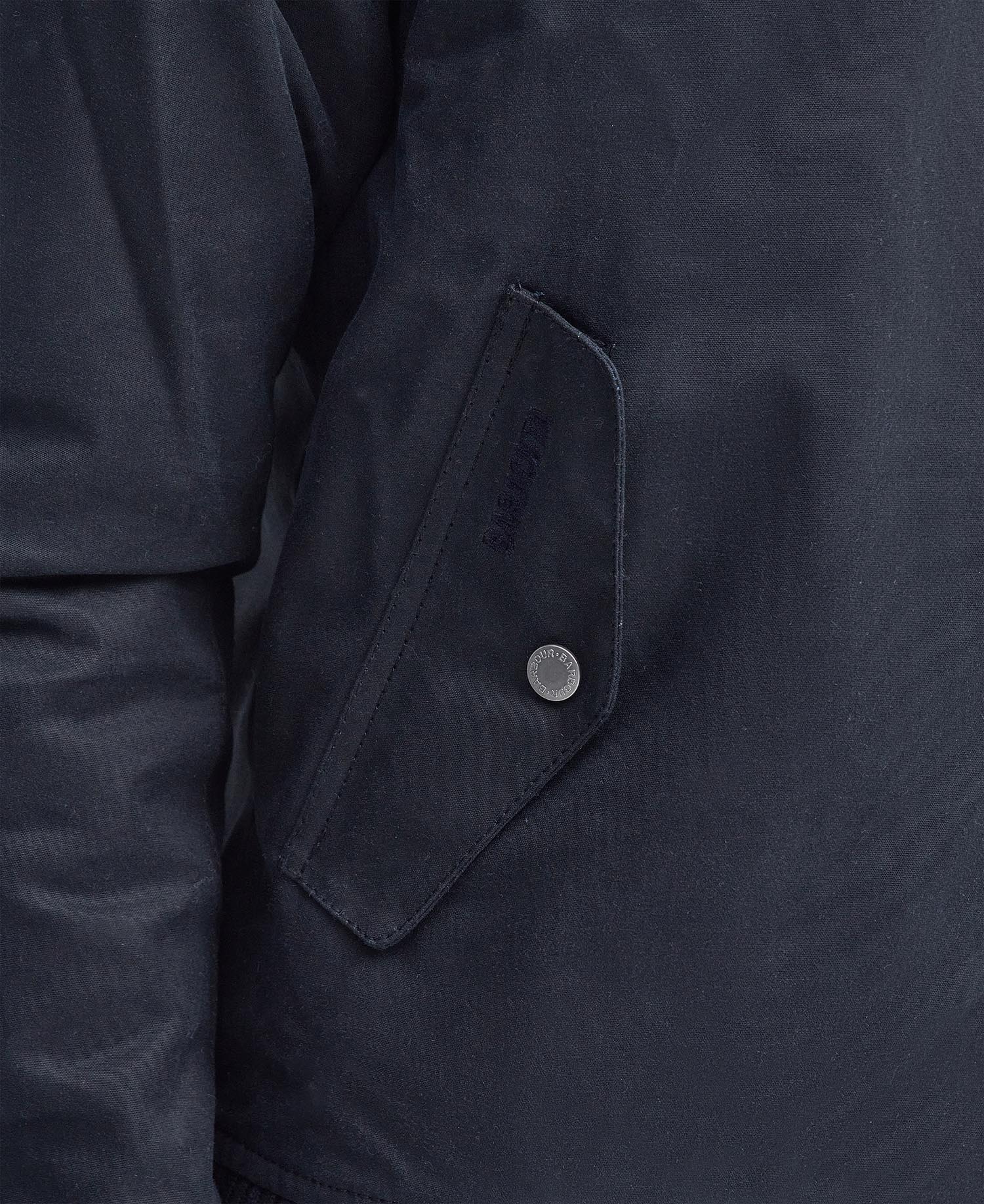 Barbour x Baracuta Porton Waxed Harrington Jacket image number 6