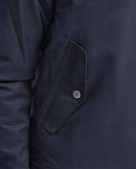 Barbour x Baracuta Porton Waxed Harrington Jacket