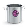 12-quart Intrigue® stainless steel stockpot in mirror finish