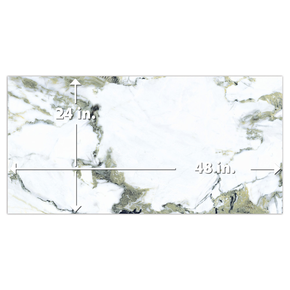 Touche Jade 23-1/2 in. x 47-1/8 in. Porcelain Floor and Wall Tile