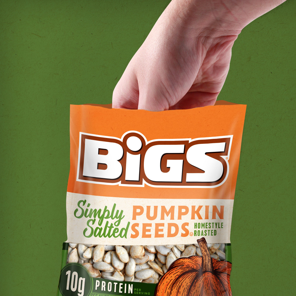 BIGS SIMPLY SALTED PUMPKIN SEEDS 5 OZ Conagra Foodservice