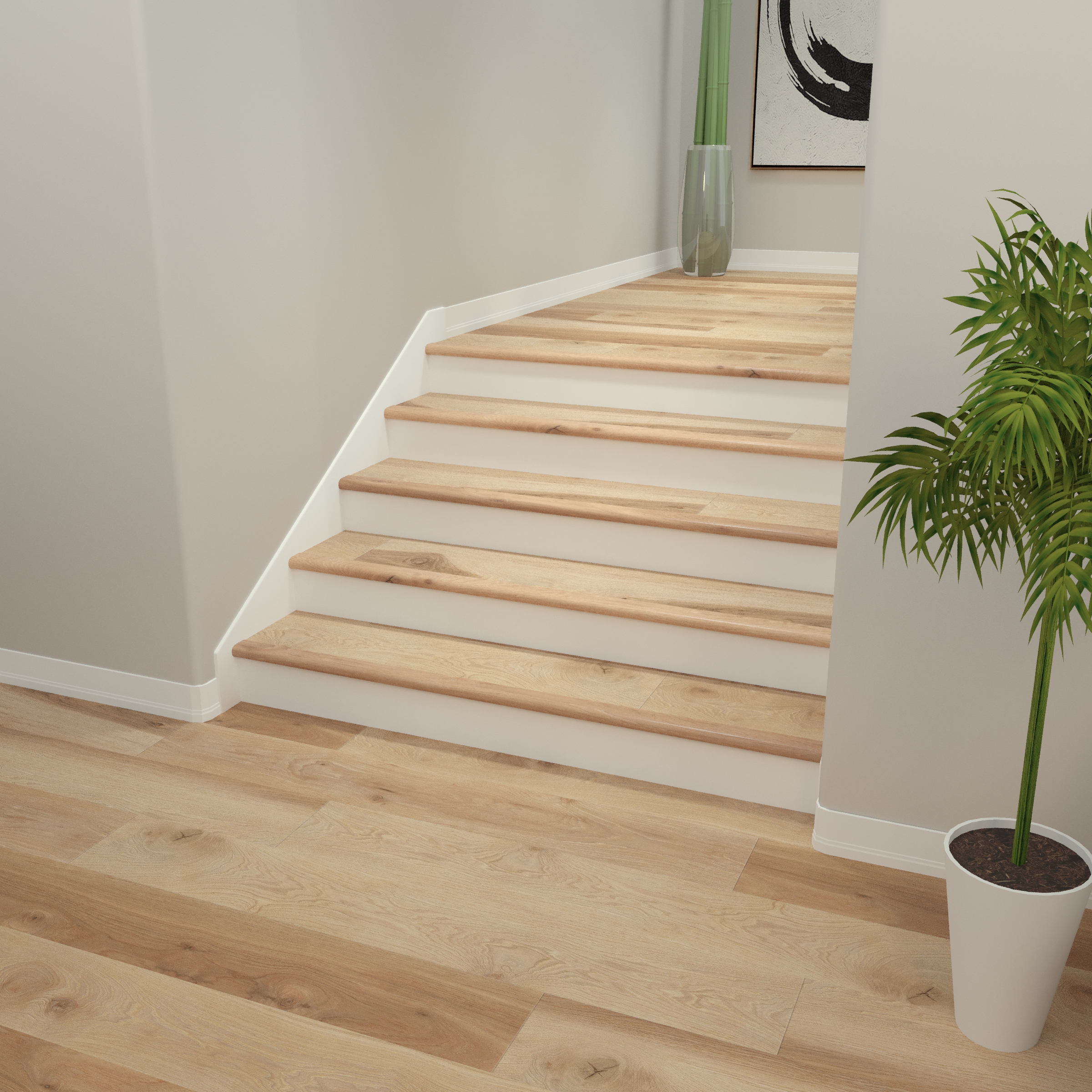 South Seas Cali Vinyl Stair Nosing Overlap view 2