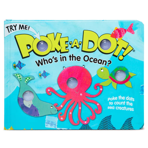Melissa & Doug Poke-A-Dot! Who's in the Ocean?
