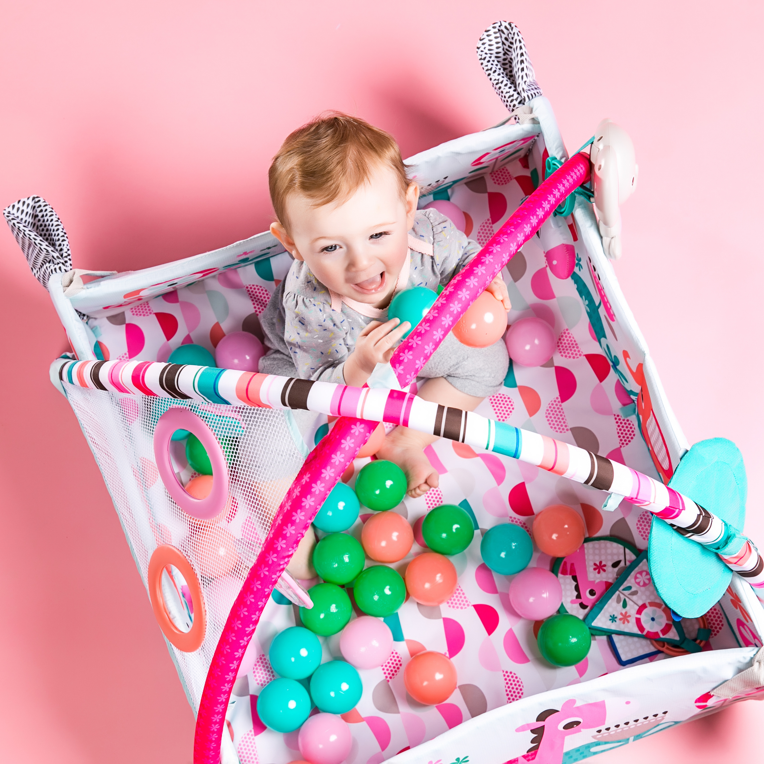 5-in-1 Your Way Ball Play™ Pink Activity Gym