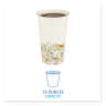 Boardwalk, Deerfield Printed Paper Hot Cups, 16 oz, Multicolor