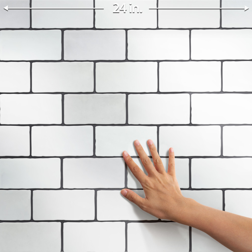 Viva Blanco Viejo 3 in. x 6 in. Ceramic Wall Tile