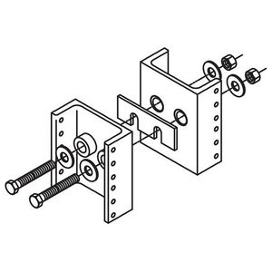 Rack Line-Up Spacer Kit; Universal; Black