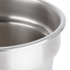 7 ¼-quart stainless steel inset