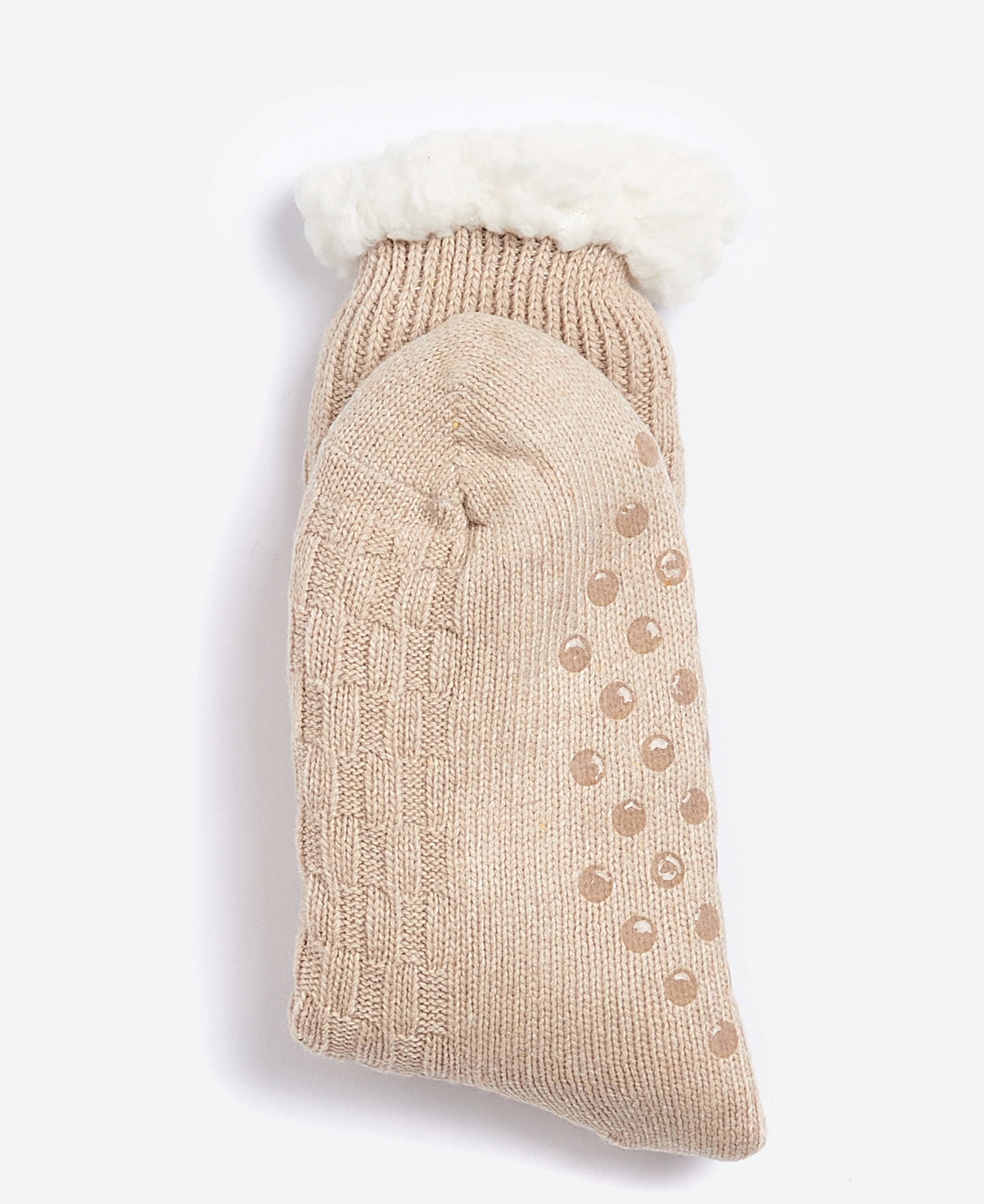 Cable Knit Lounge Socks image number 1