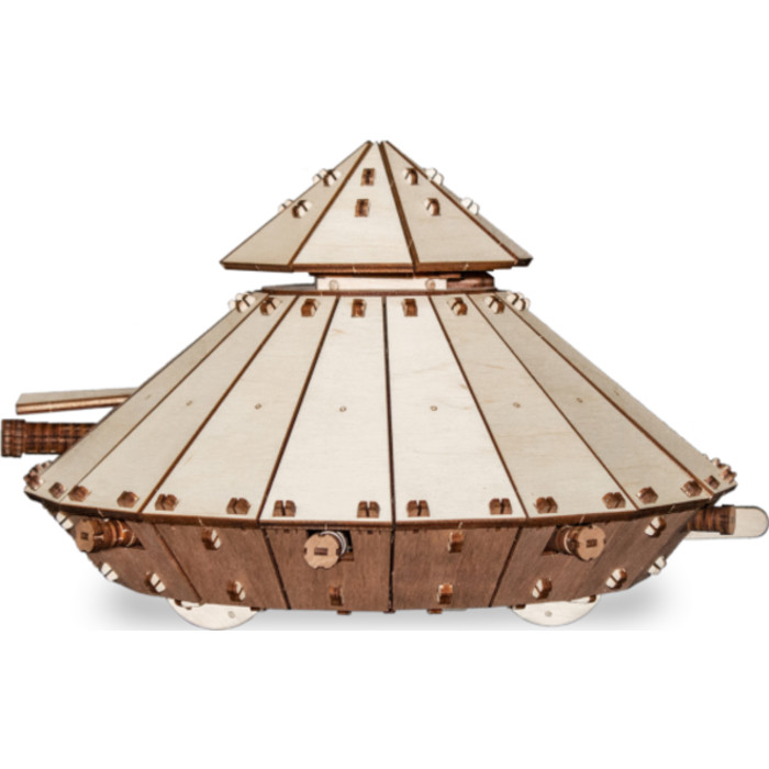 Da Vinci Tank 3D Wooden STEM Construction Kit