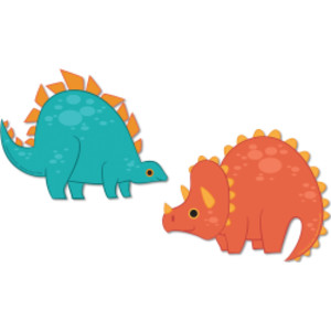 Dino Quest Paper Cut-Outs, 36 Pieces