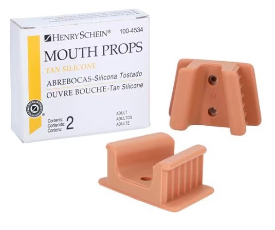 Henry Schein Mouth Props, adult, tan