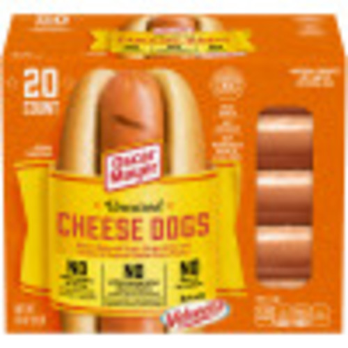 Oscar Mayer Uncured Velveeta Cheese Dogs 32 oz Box