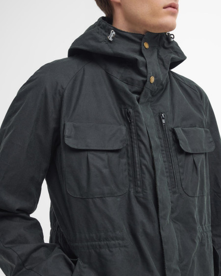 Barbour x TO KI TO Bicycle Waxed Jacket