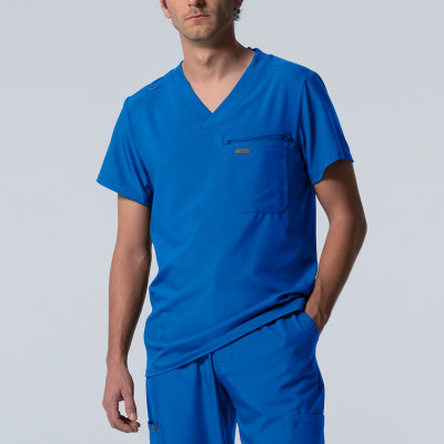 Landau Forward LT111 NEW Men&#8216;s 2 Pocket Tuckable Medical Scrub Top-Landau