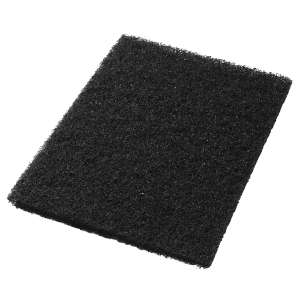Americo,  Stripping Rectangular Floor Pad, 14"x28, Black