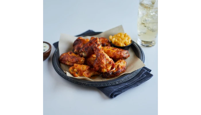 Tyson® Wings of Fire® Fully Cooked Glazed Bone-In Chicken Wing Sections, Jumbo_image_1