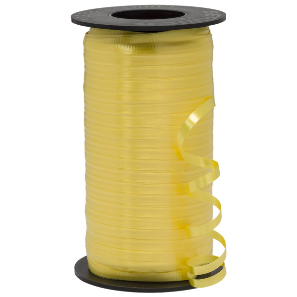 Yellow Curling Ribbon