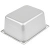 Half-size 6-inch-deep Super Pan® heavy-duty stainless steel transport pan