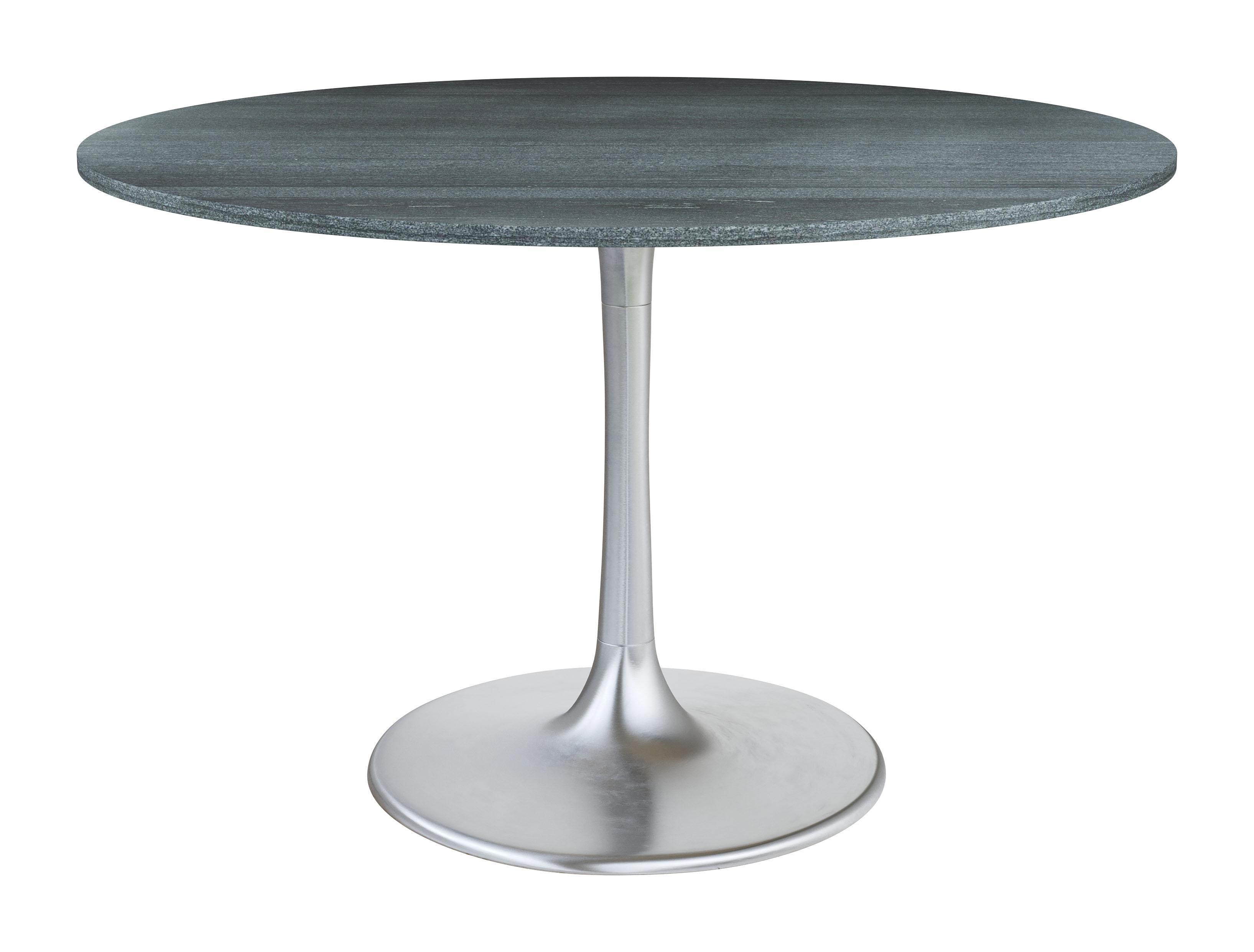 Metropolis Dining Table Gray & Silver product image