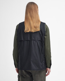Barbour x Baracuta Weste Oversized Waxed 