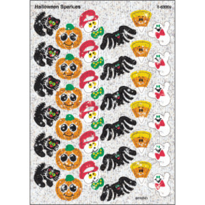 Halloween Sparkles Sparkle Stickers®, 72 unidades