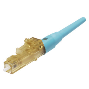 OptiCam® Fiber Optic Connector LC, Multimode, Aqua