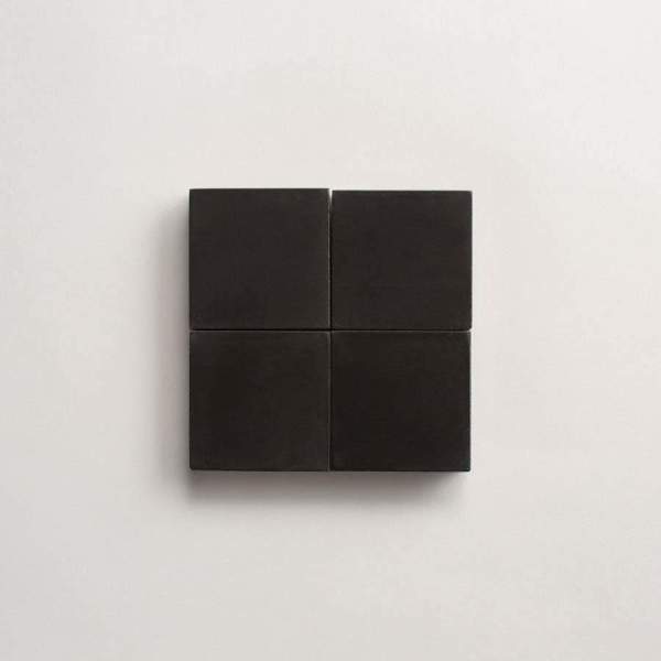 cement: solid | pixies | matte | black | sample 