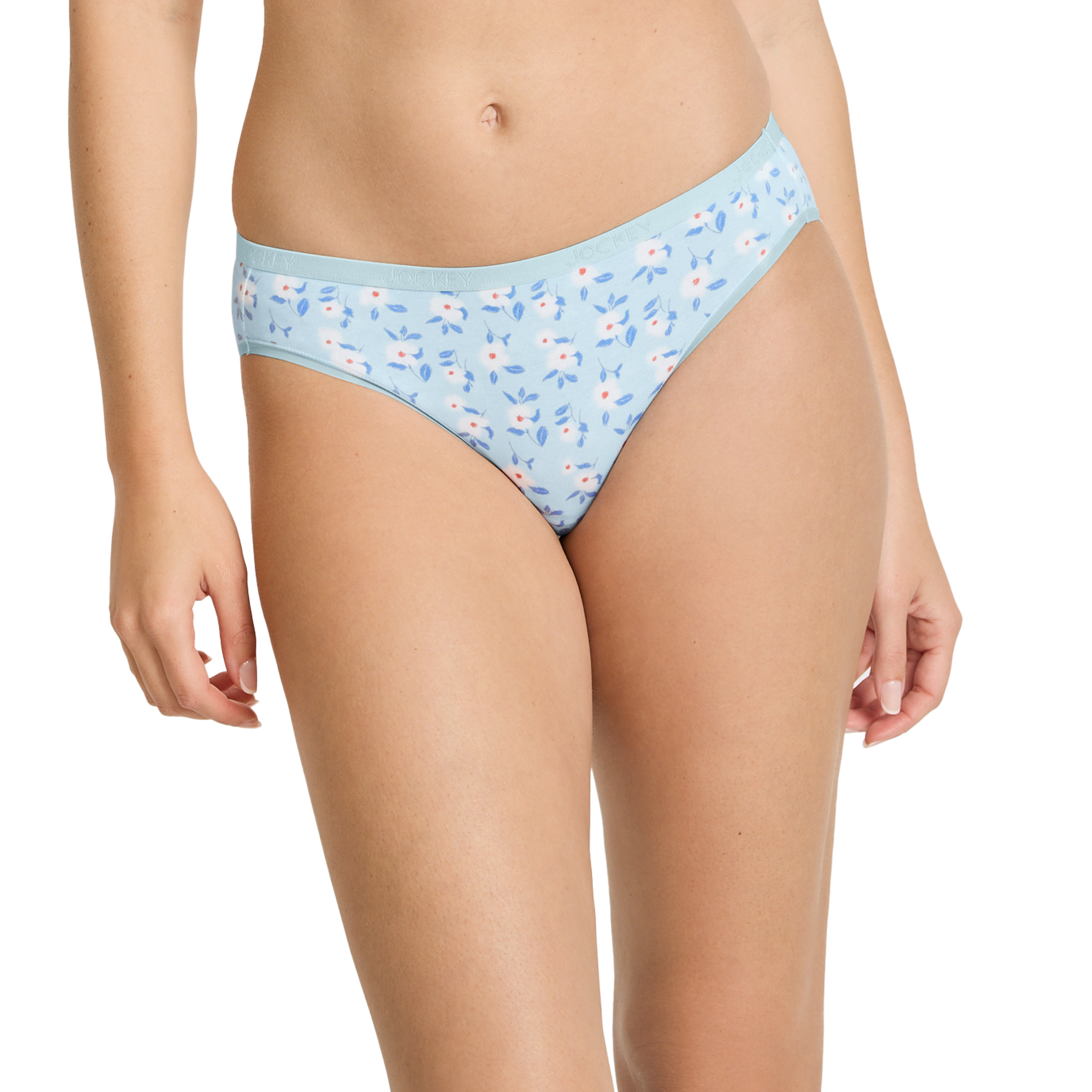 Jockey Women's Organic Cotton Stretch Logo Bikini - 3 Pack - Picture 8 of 41