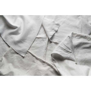 TWS, 12"x12", Cotton/Poly Blend, White Cloth