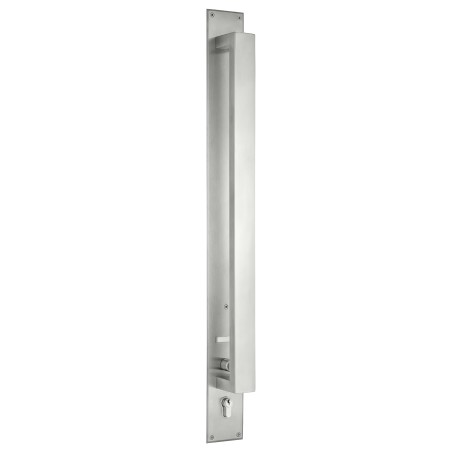 Trilock Omni Back to Back Double Cylinder Pull Handle Entrance Set