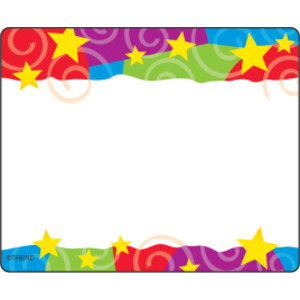 Stars 'n Swirls Terrific Labels&trade;, 36 ct