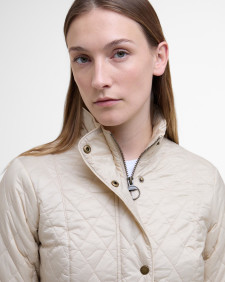 Flyweight Cavalry Quilted Jacket Pearl-Stone