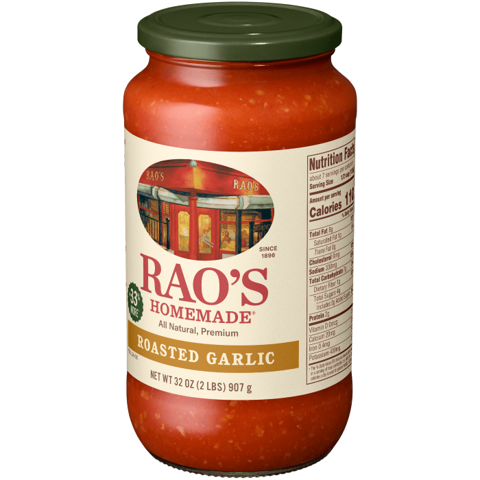 Roasted Garlic Sauce, 32 oz - Right angle Image