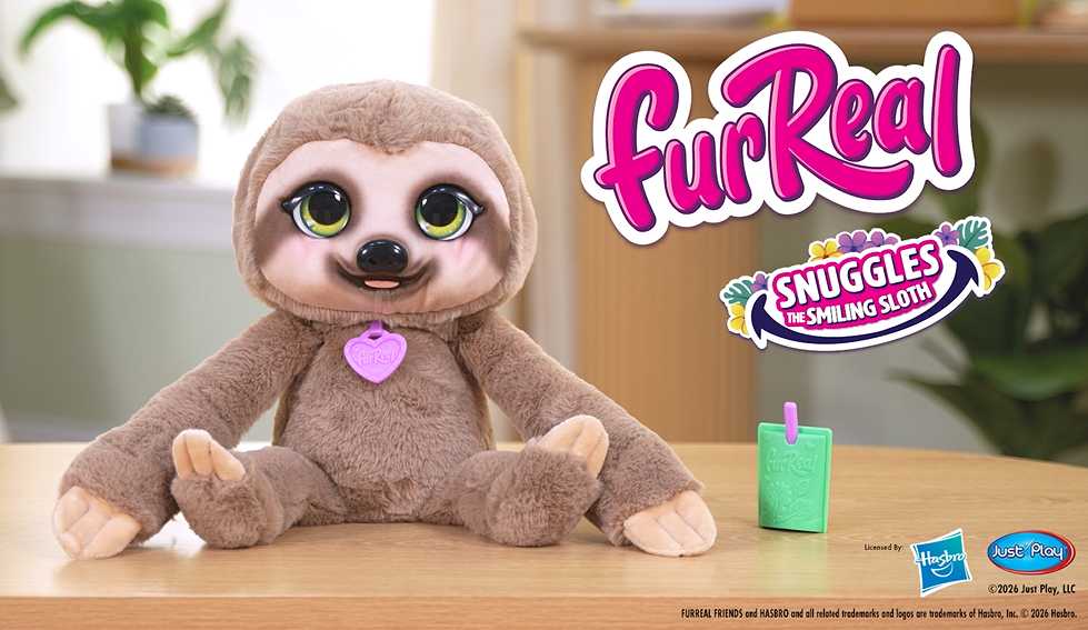 furReal Snuggles the Smiling Sloth product video