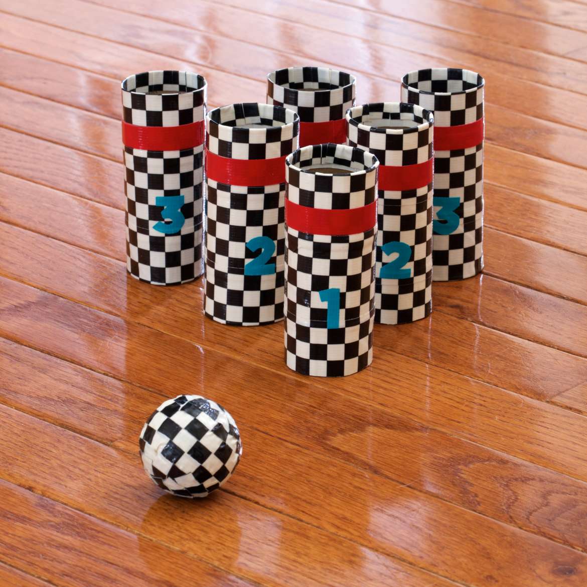 Printed Duct Tape Checker 1 88 In X 10 Yd Duck Brand