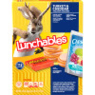 Lunchables Turkey & Cheddar Cheese Cracker Stackers Capri Sun Pacific Cooler Drink Reese's Peanut Butter Cup, 8.9 oz Box