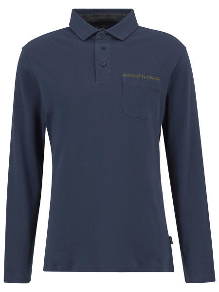 Corpatch Tailored Long-Sleeved Polo Shirt