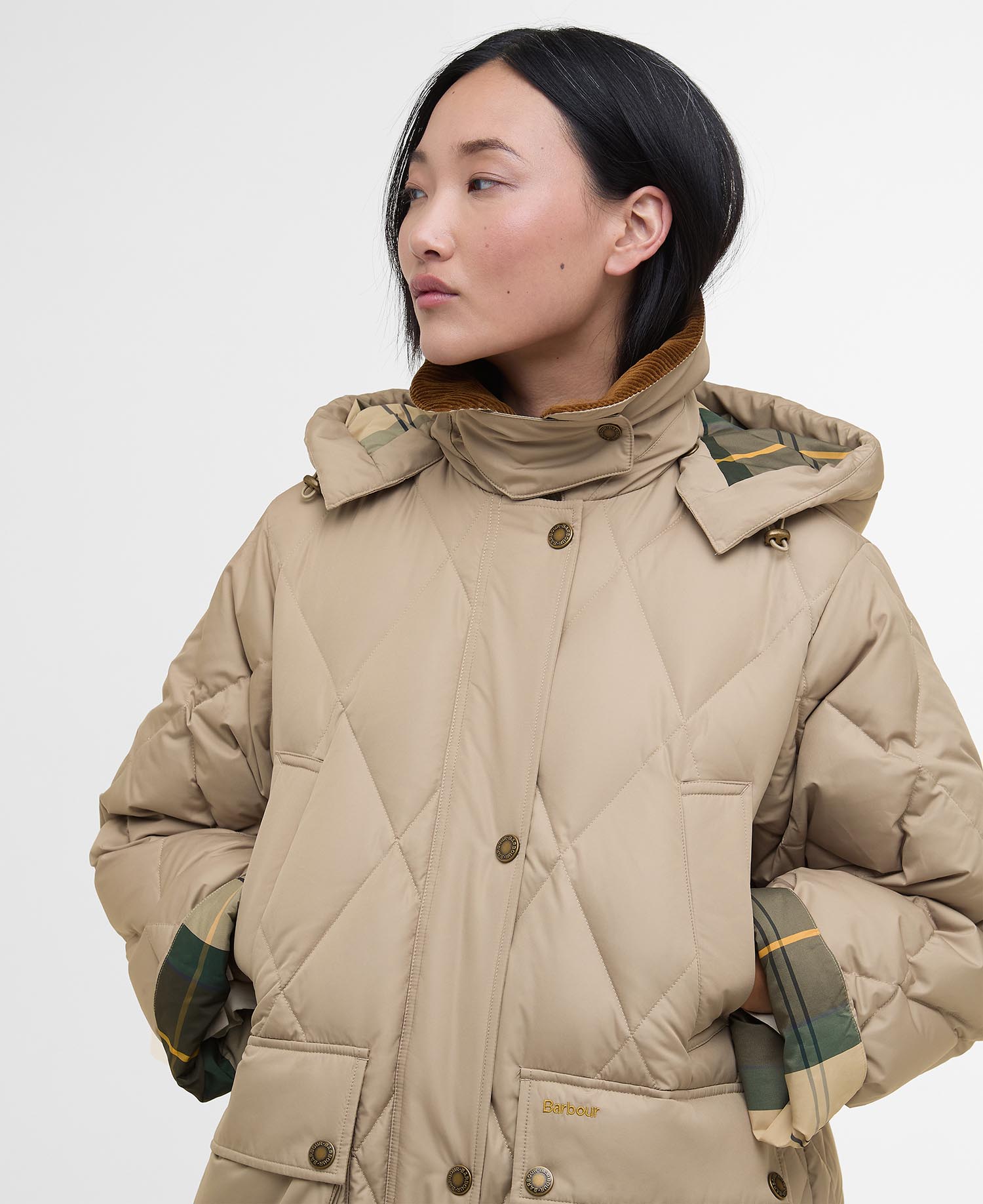 Longline Yasmin Down Puffer Jacket image number 3