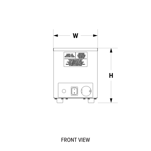 Engineering front view