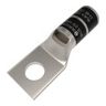 HYLUG&trade; Compression Lug, Copper, 1-Hole, 2 AWG, 5/8 in. Stud, Black, 2.69 L x 1.33 in. D