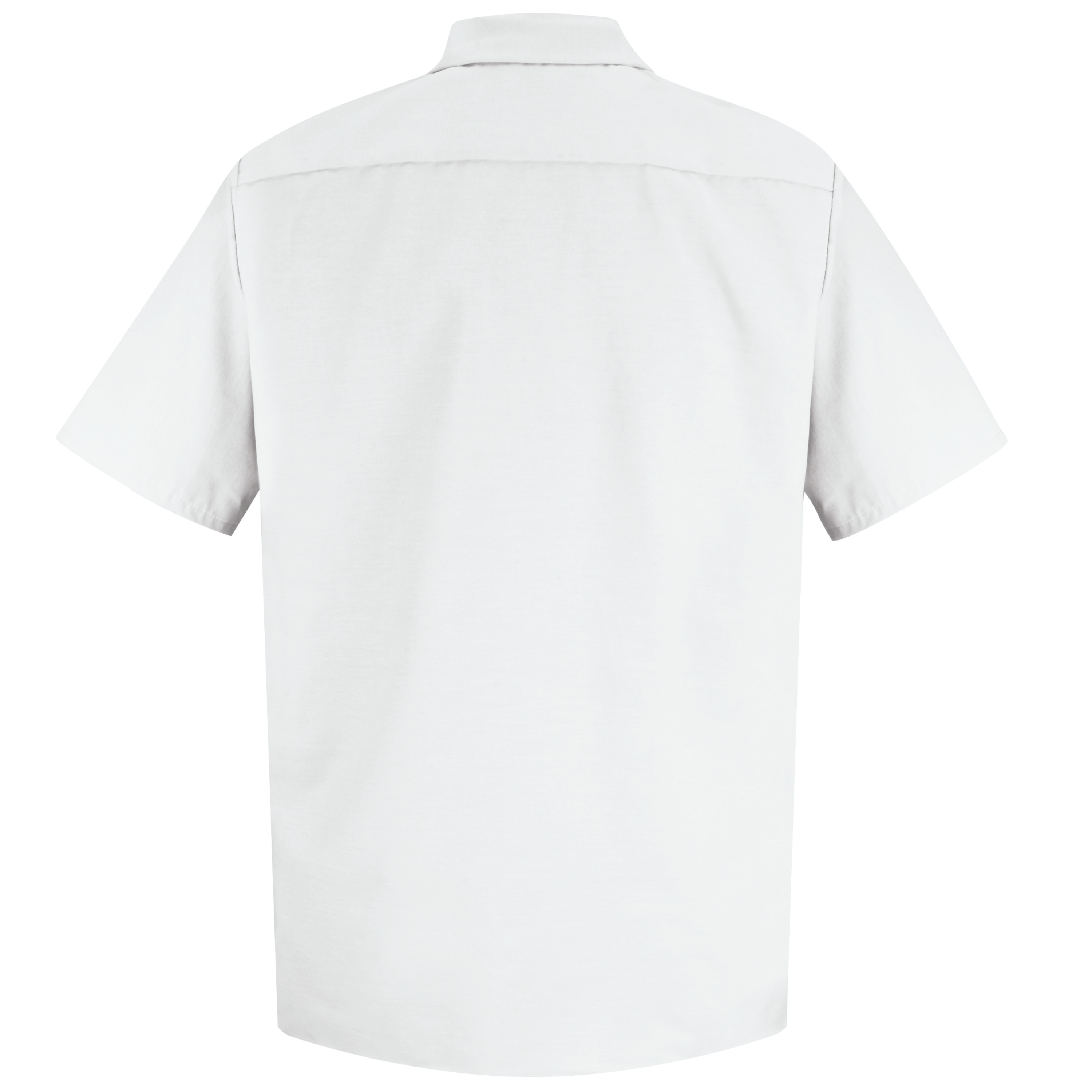 Red Kap Men's Short Sleeve Specialized Pocketless Work Shirt - Picture 11 of 11