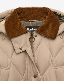 Longline Yasmin Down Puffer Jacket Light Trench