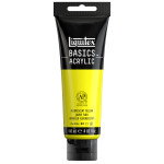 Liquitex BASICS Acrylic Paint 118 mL Tube Fluorescent Yellow