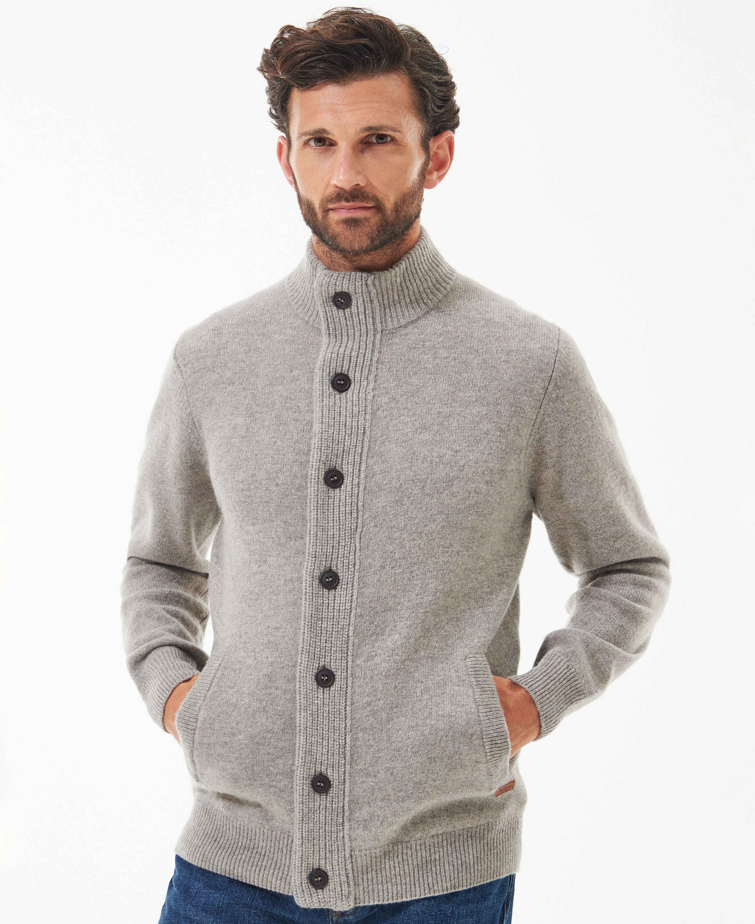 Maglione con zip Patch image number 0