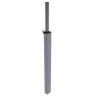 Syspend 281-Max Vertical Motion Pedestal Tube 22-37 lb. load capacity Aluminum