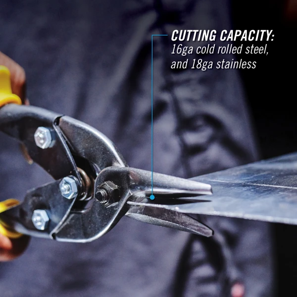 610AS 10-inch Straight Aviation Snip
